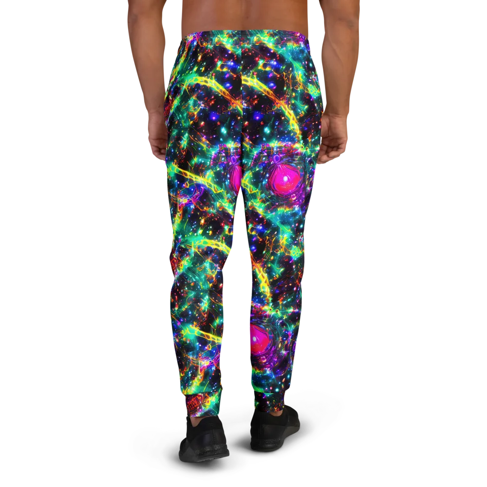 Blythe Nebula on Men's Joggers — Back