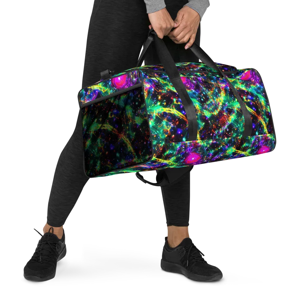 Blythe Nebula on Duffle Bag — Right Front