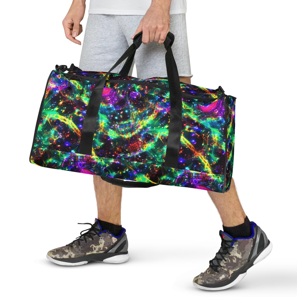 Blythe Nebula on Duffle Bag — Front