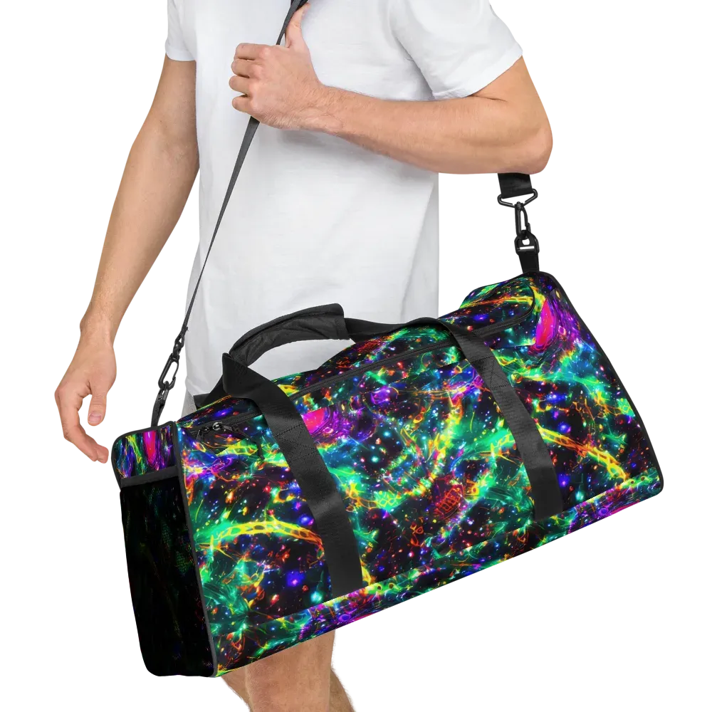 Blythe Nebula on Duffle Bag — Right Front