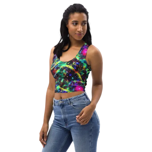 Blythe Nebula on a Crop Top