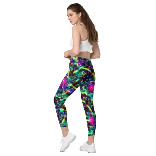Blythe Nebula on a Leggings with Pockets