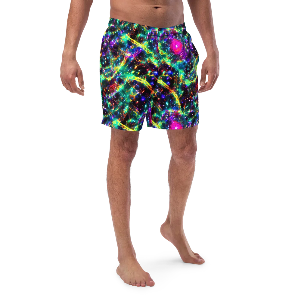 Blythe Nebula on Swim Trunks — Front