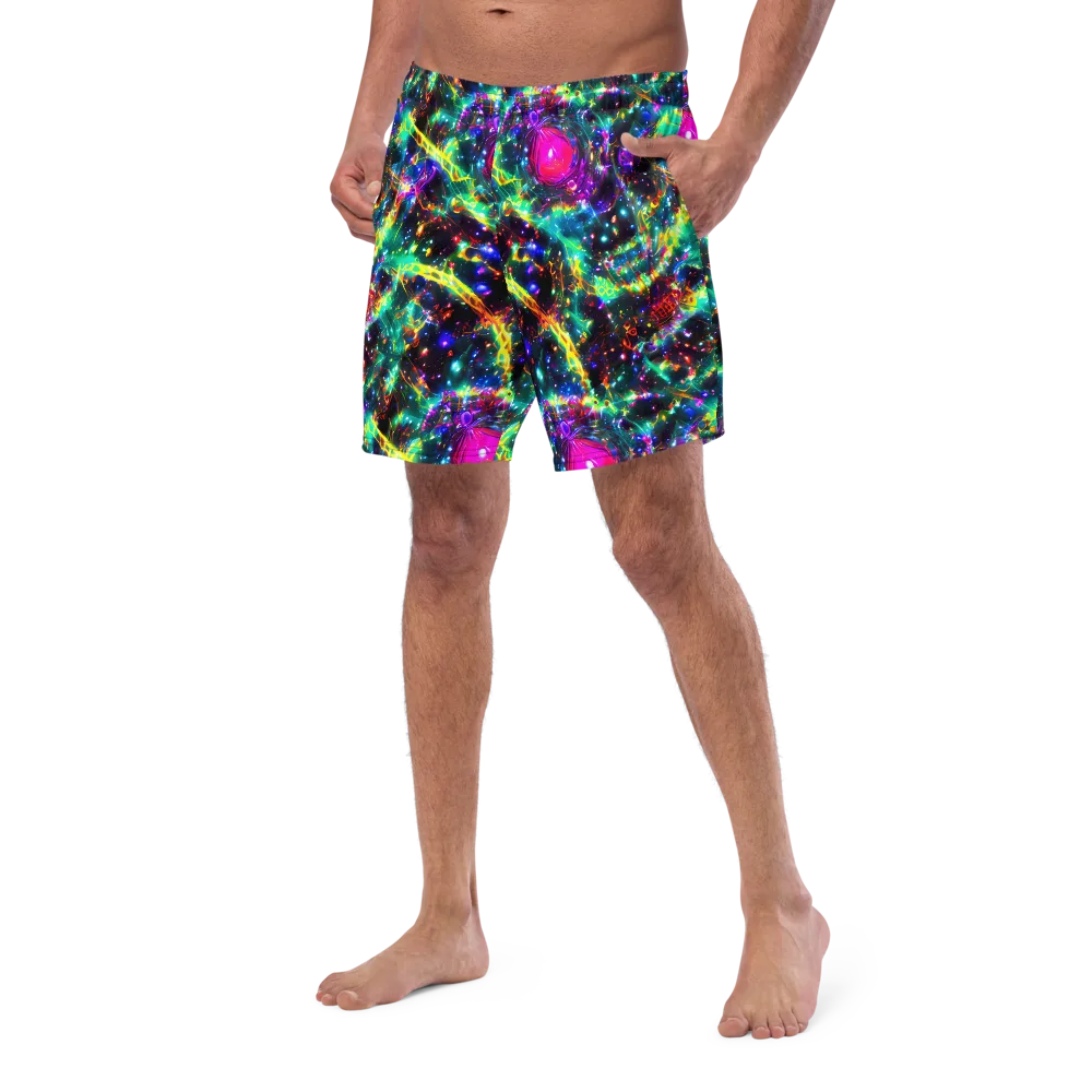Blythe Nebula on Swim Trunks — Left Front