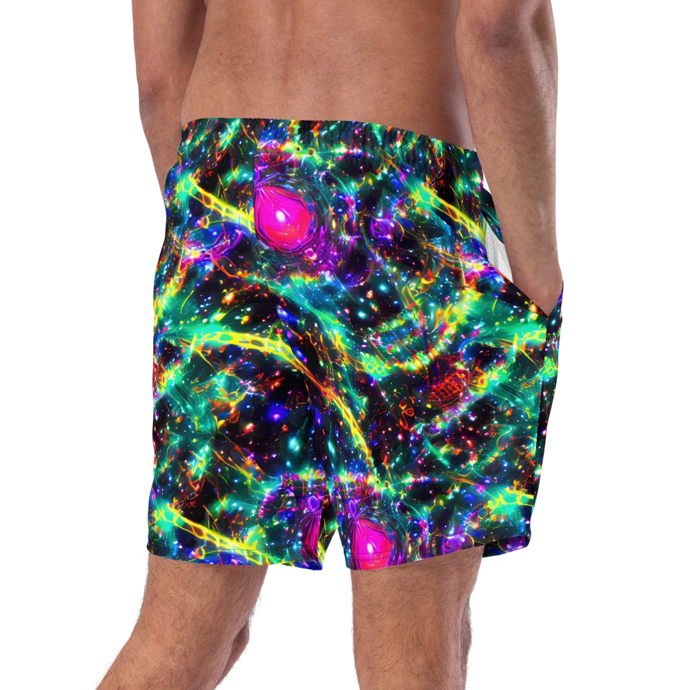 Blythe Nebula on Swim Trunks — Right Back