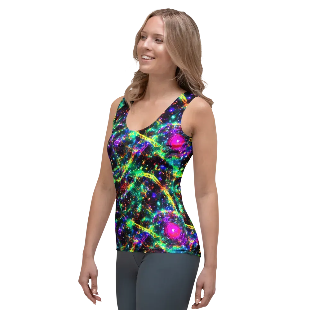 Blythe Nebula on Women's Tank Top — Left Front
