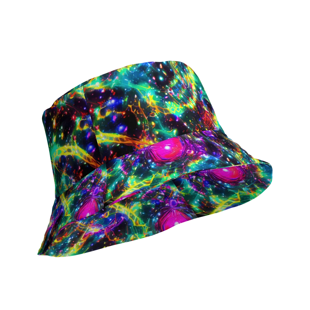 Blythe Nebula on Reversible Bucket Hat — Product details Outside