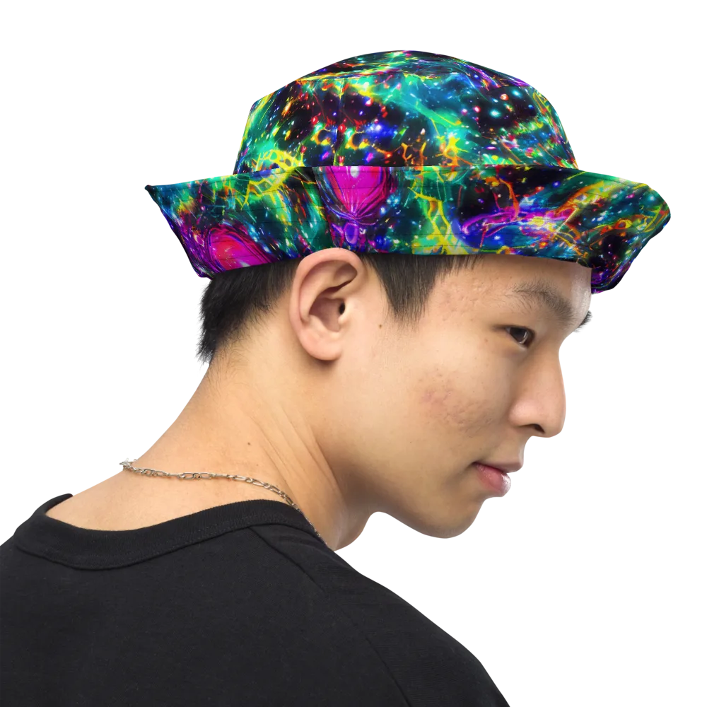 Blythe Nebula on Reversible Bucket Hat — Right Outside