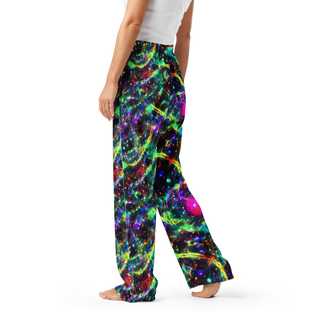 Blythe Nebula on Women's Pajama Pants — Left