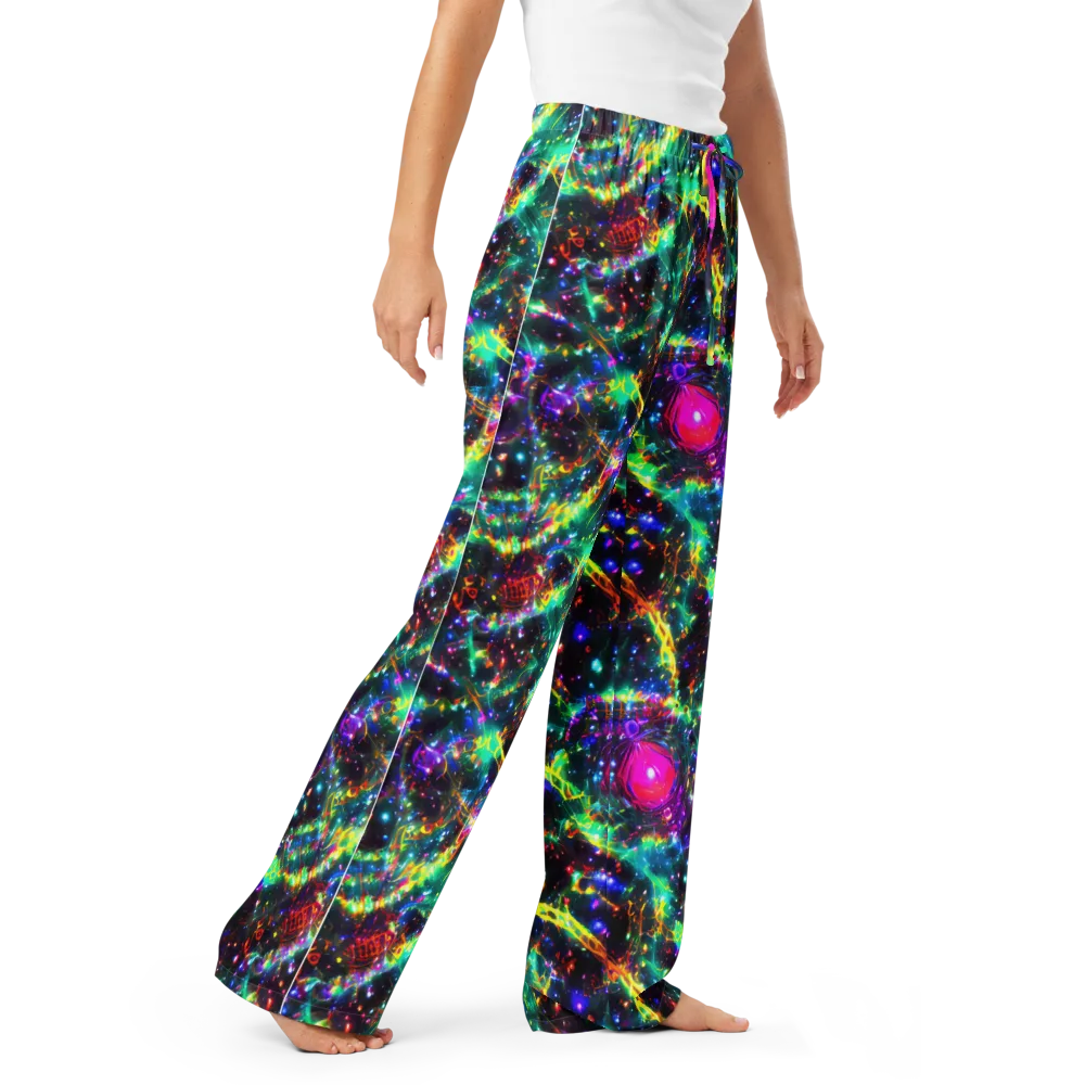 Blythe Nebula on Women's Pajama Pants — Right Front