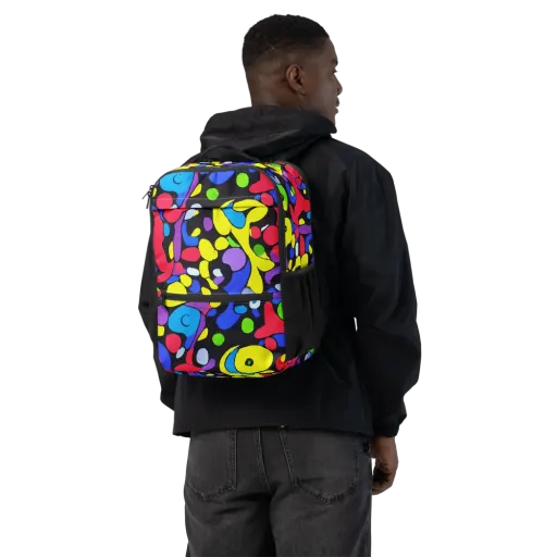 Miró's Mosaic on a Utility Backpack