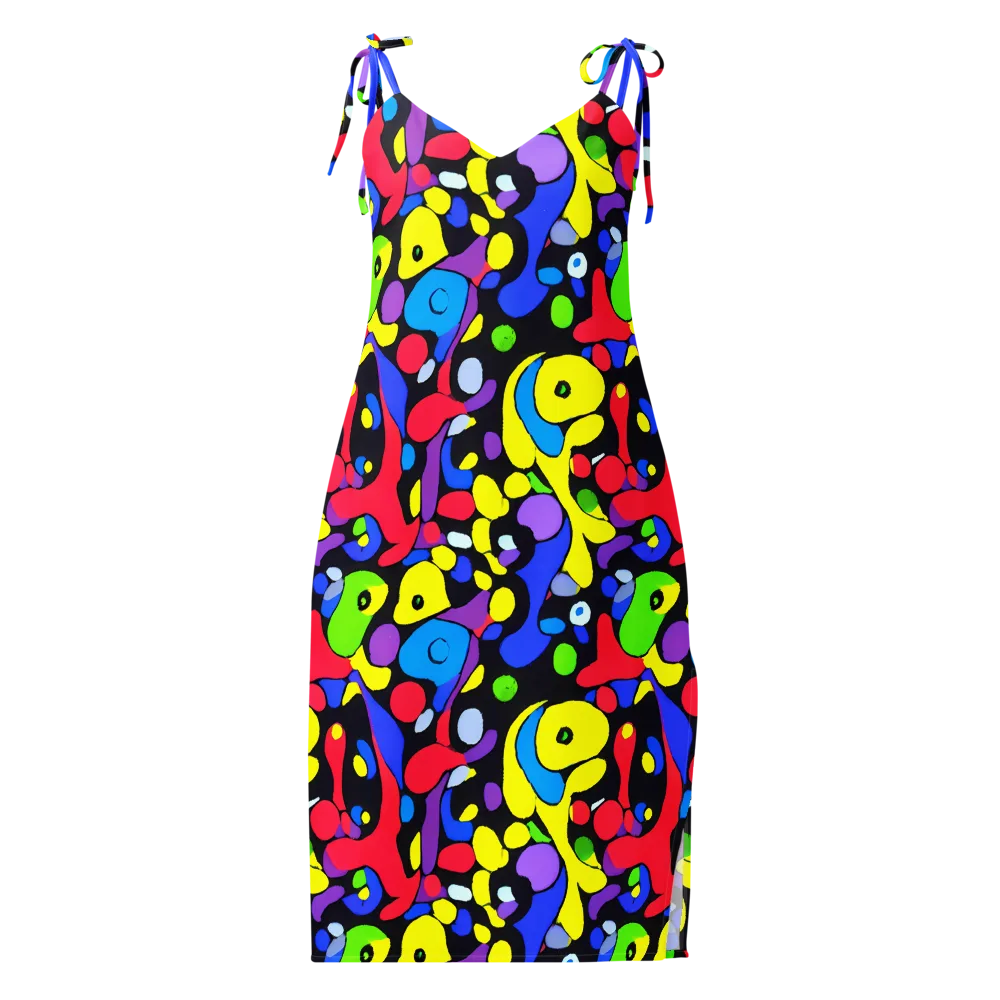 Miró's Mosaic on Slip Dress — Front