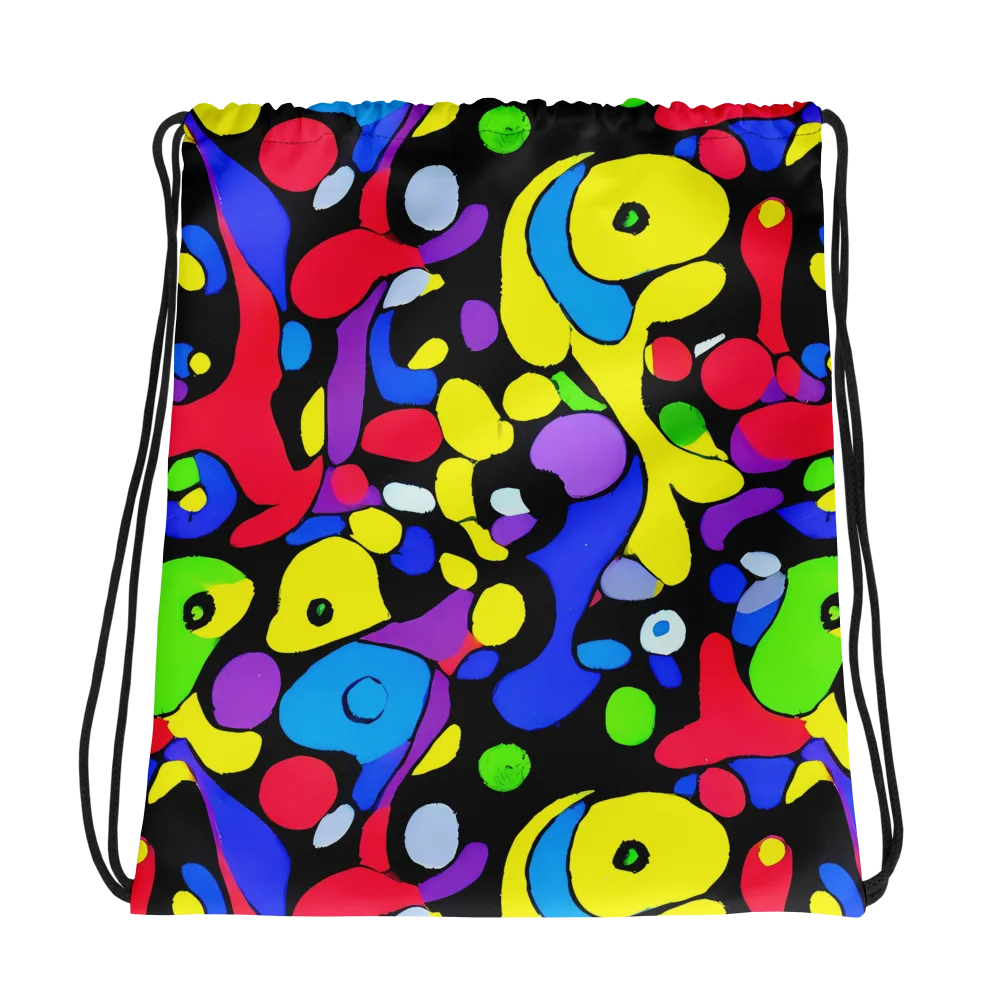 Miró's Mosaic on Drawstring Bag — Photo