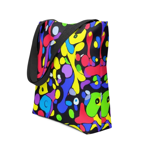 Miró's Mosaic on a Tote Bag