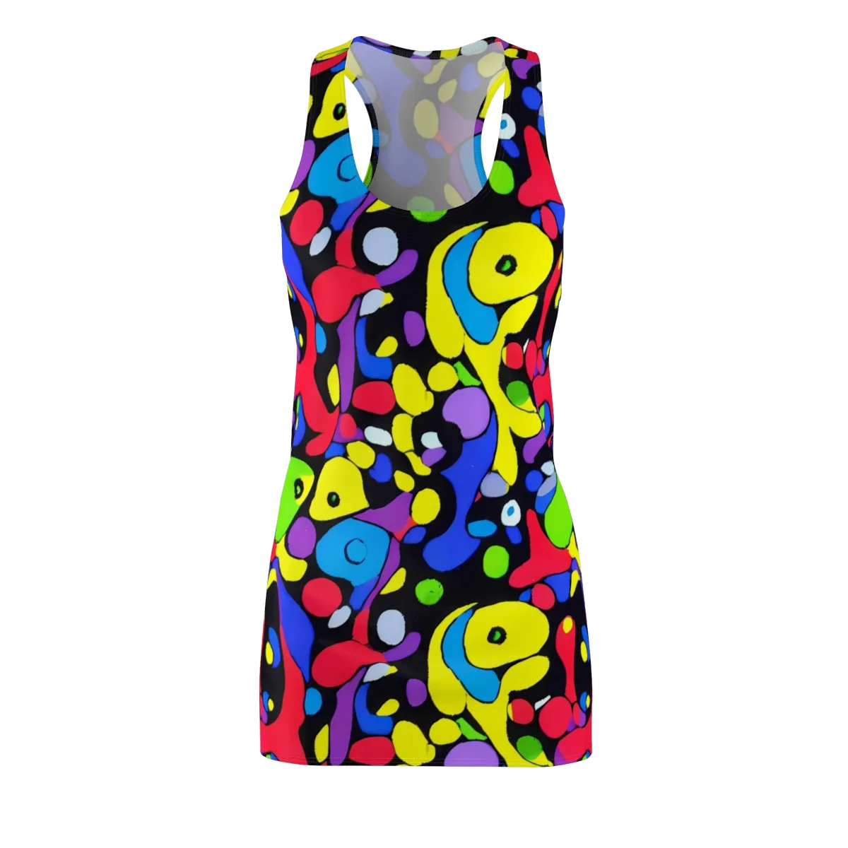 Miró's Mosaic on Racerback Dress — Front