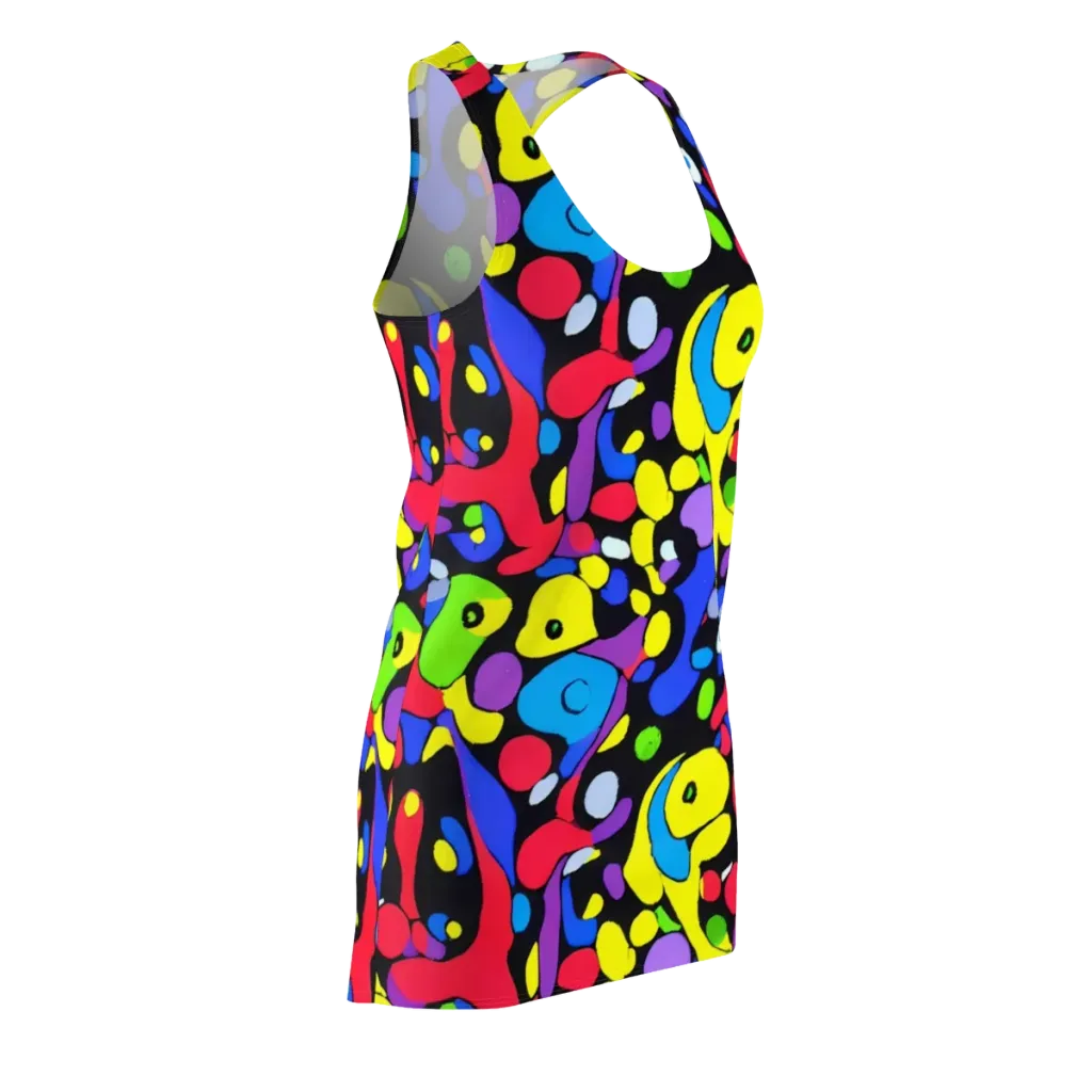 Miró's Mosaic on Racerback Dress — Front Side
