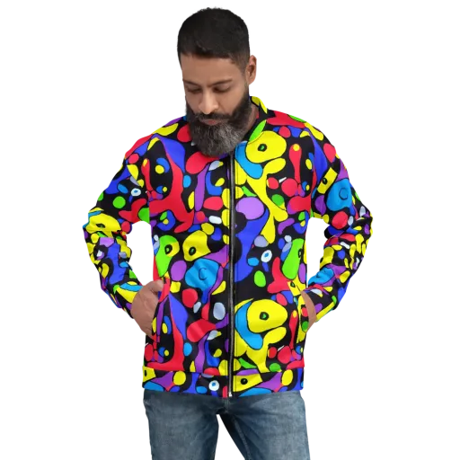Miró's Mosaic on a Bomber Jacket