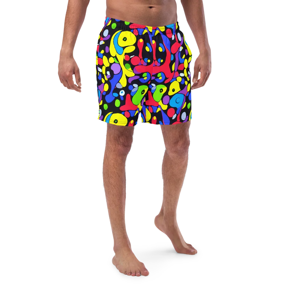 Miró's Mosaic on Swim Trunks — Front