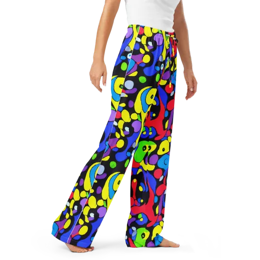 Miró's Mosaic on a Women's Pajama Pants