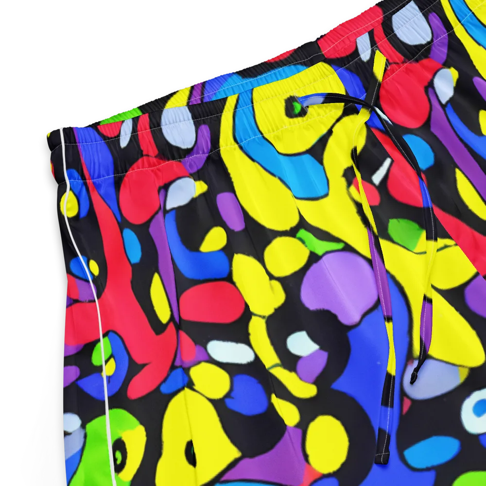 Miró's Mosaic on Women's Pajama Shorts — Product details