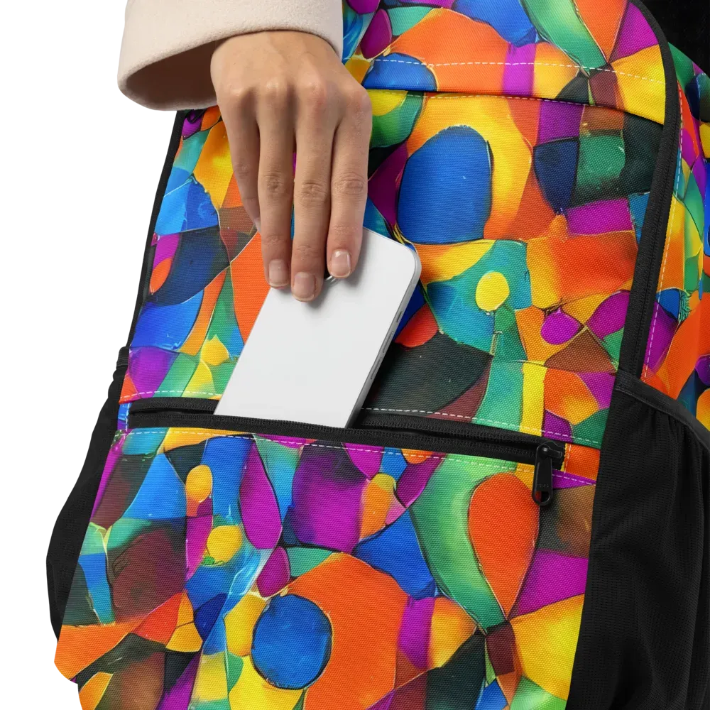 Galactic Jigsaw on Utility Backpack — Product details