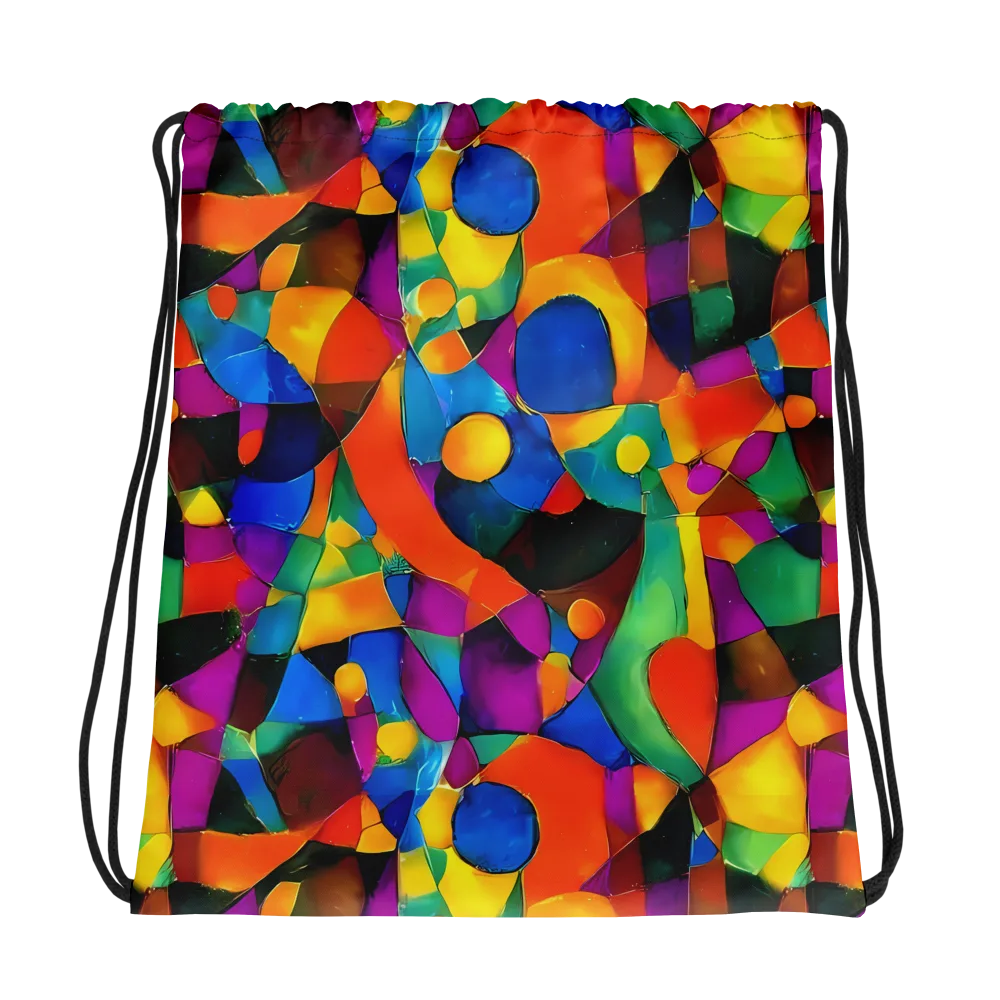 Galactic Jigsaw on Drawstring Bag — Photo