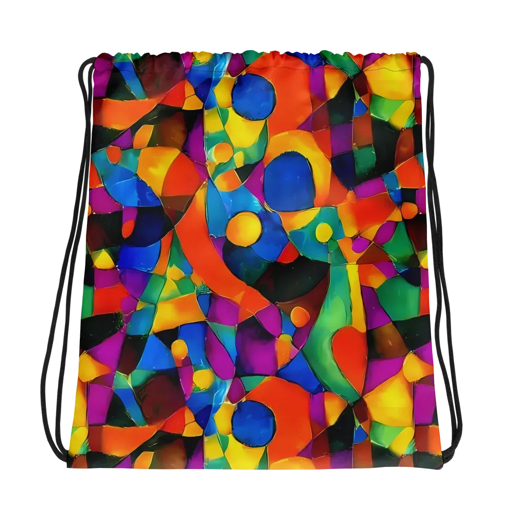 Galactic Jigsaw on Drawstring Bag — Photo