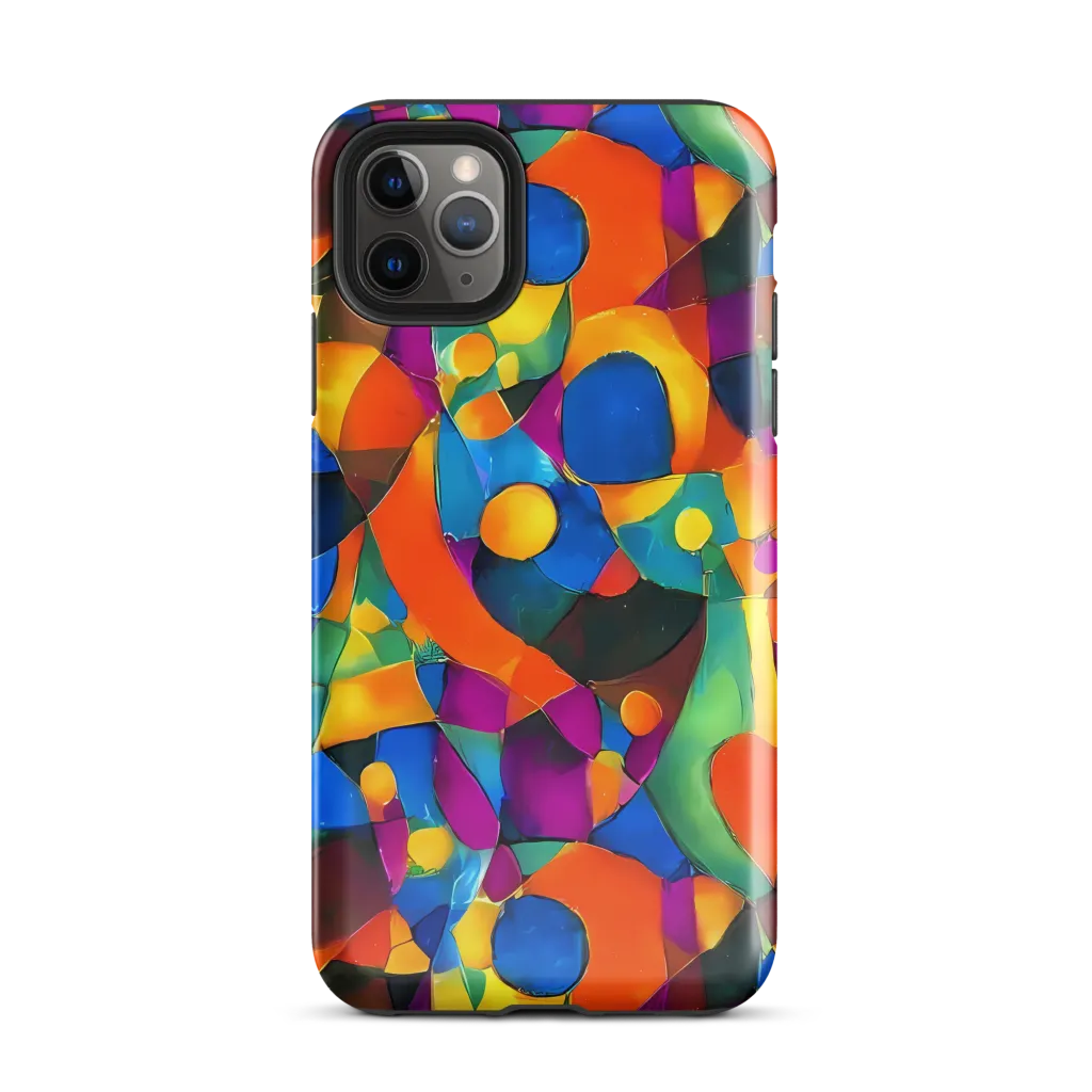 Galactic Jigsaw on Tough Case for iPhone® — Front