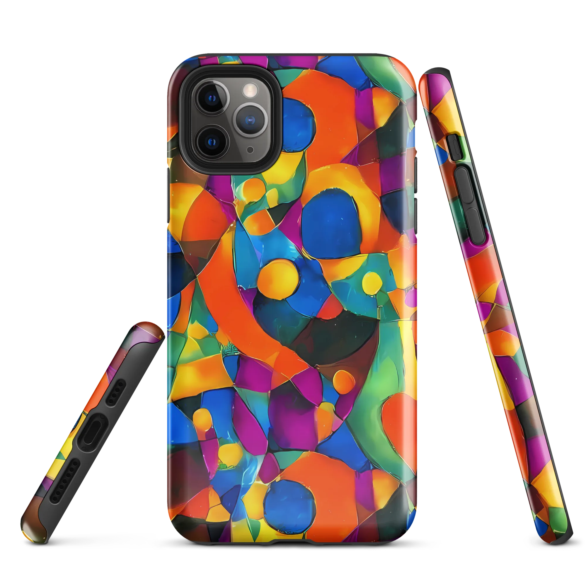 Galactic Jigsaw on Tough Case for iPhone® — Front