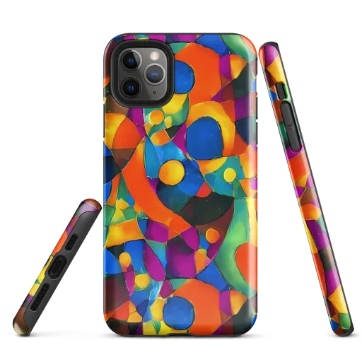 Galactic Jigsaw on a Tough Case for iPhone®