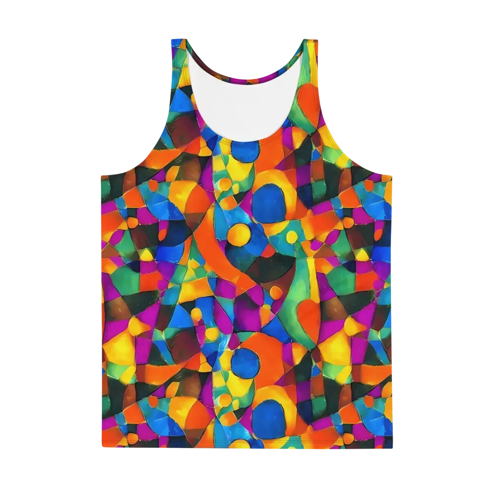 Galactic Jigsaw on Men's Tank Top — Front