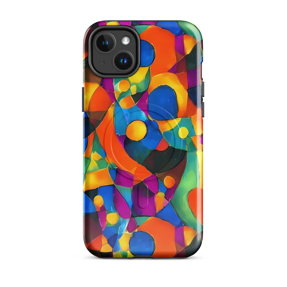 Galactic Jigsaw on MagSafe Tough Case for iPhone® — Front