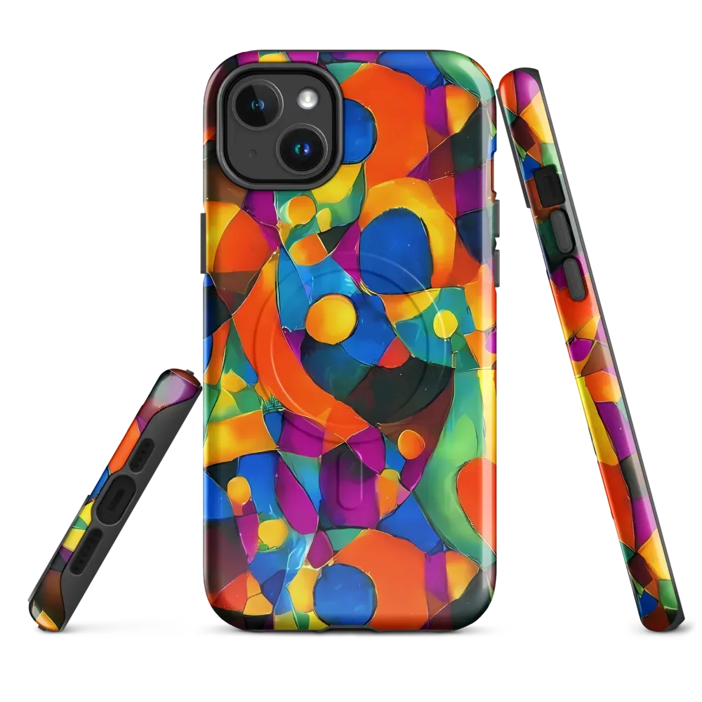 Galactic Jigsaw on MagSafe Tough Case for iPhone® — Front