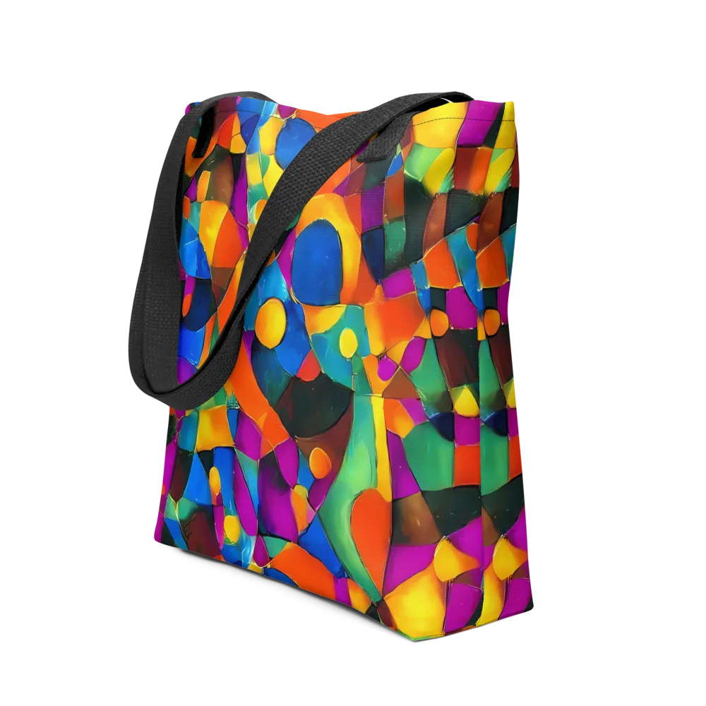 Galactic Jigsaw on Tote Bag — Front