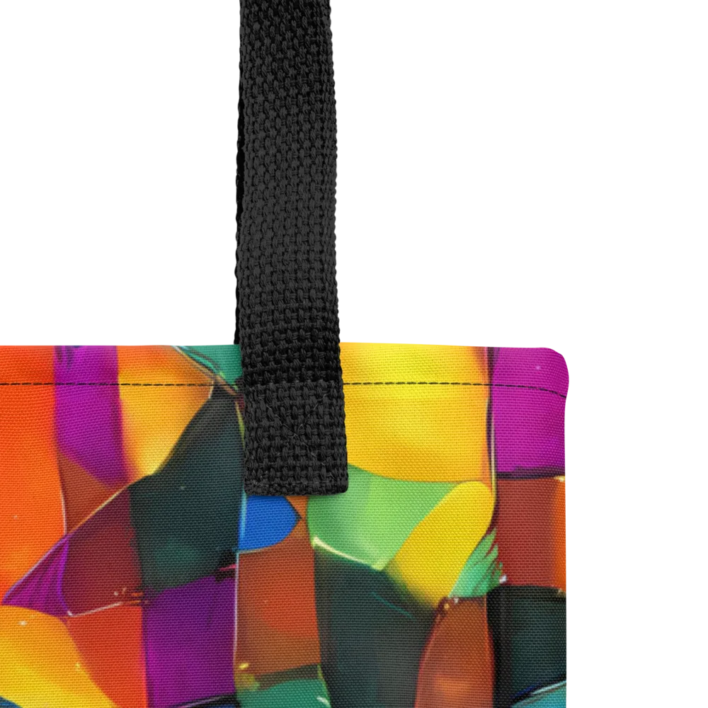 Galactic Jigsaw on Tote Bag — Product details