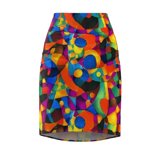 Galactic Jigsaw on a Pencil Skirt