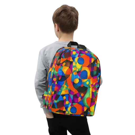 Galactic Jigsaw on a Minimalist Backpack