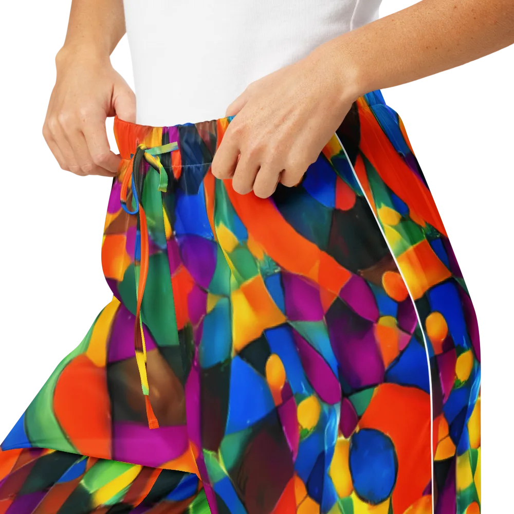 Galactic Jigsaw on Women's Pajama Pants — Product details