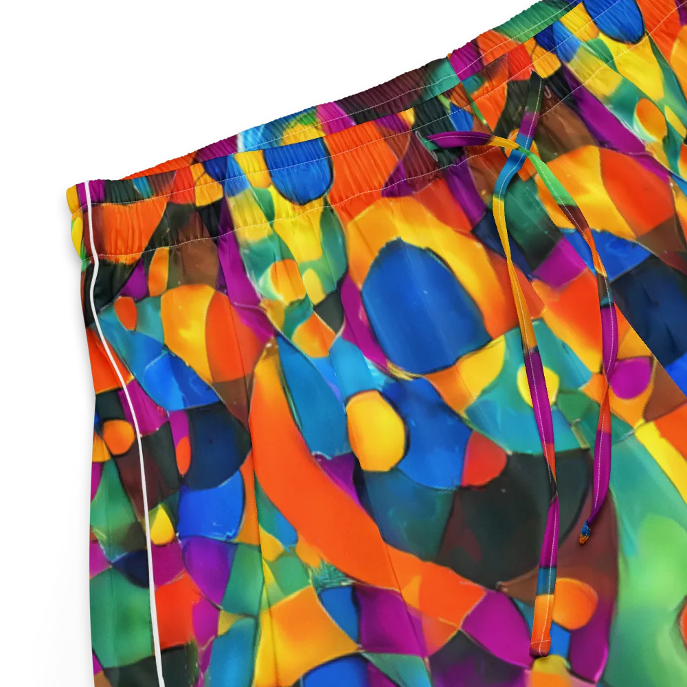 Galactic Jigsaw on Women's Pajama Shorts — Product details