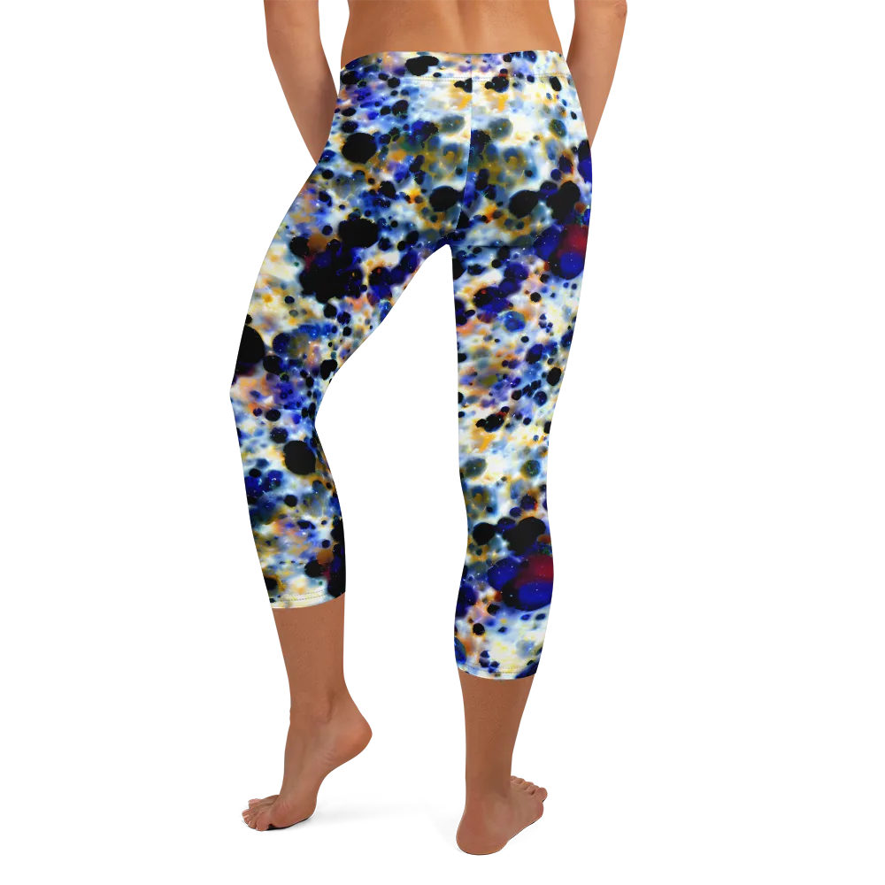 Tarbell Haze on Capri Leggings — Back