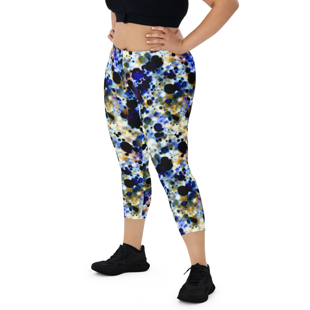 Tarbell Haze on Capri Leggings — Front