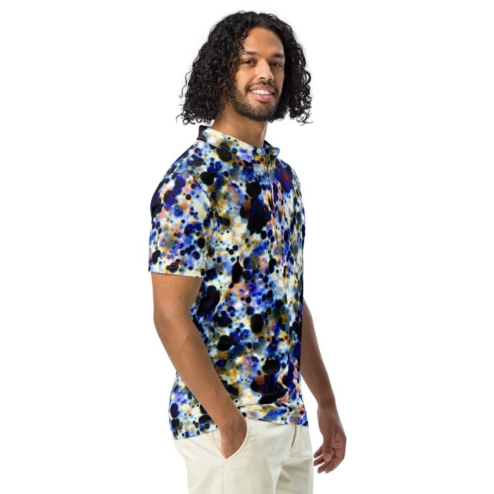 Tarbell Haze on Men's Slim Fit Polo Shirt — Right Front