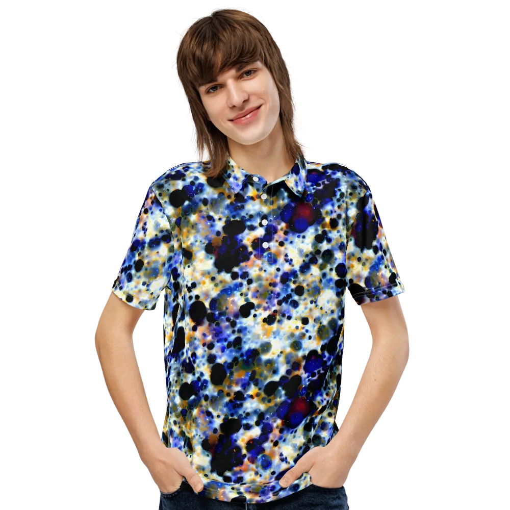 Tarbell Haze on Men's Slim Fit Polo Shirt — Front