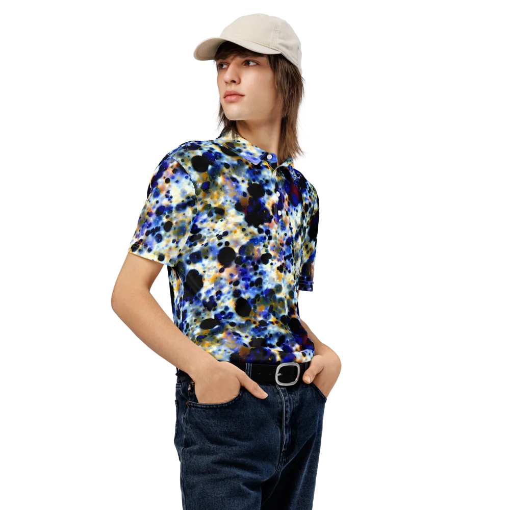 Tarbell Haze on Men's Slim Fit Polo Shirt — Right Front