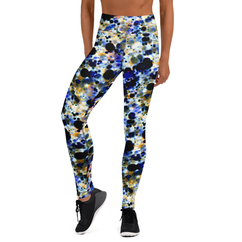 Tarbell Haze on Yoga Leggings — Front