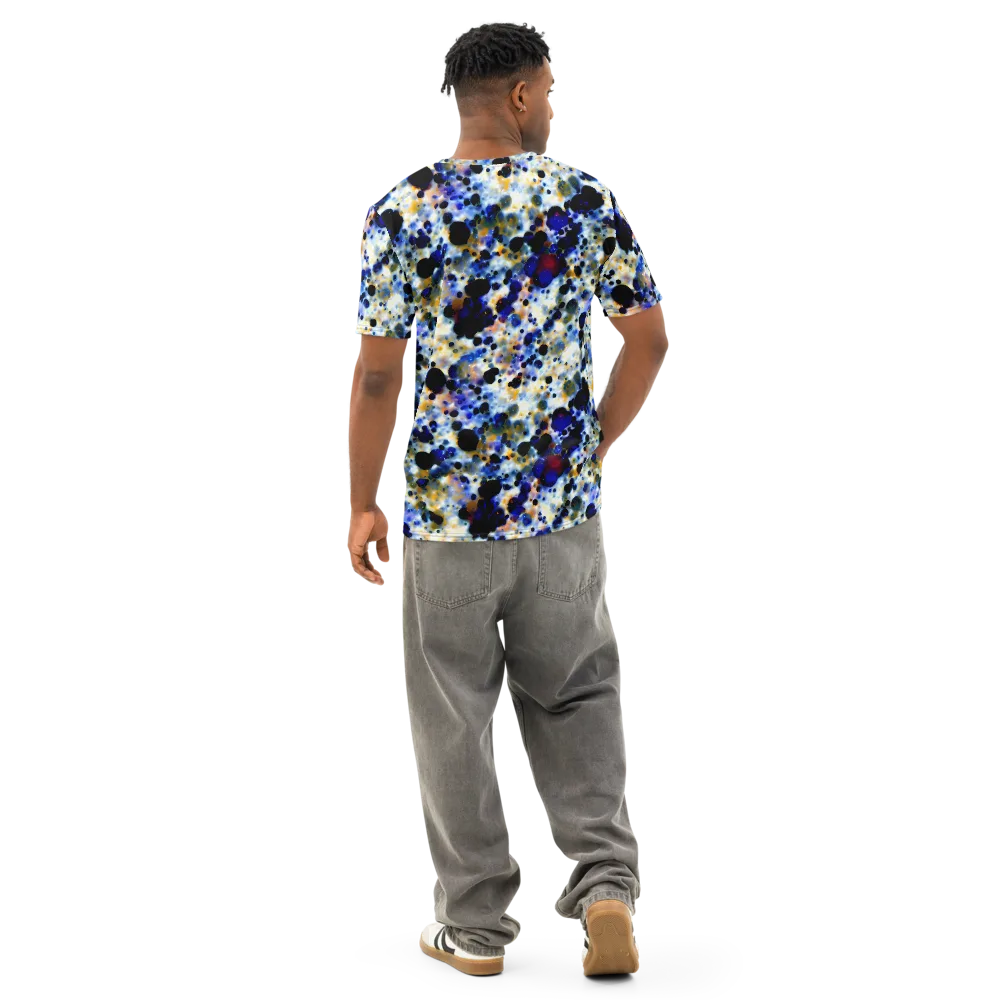 Tarbell Haze on Men's Cotton Crew Neck T-Shirt — Back
