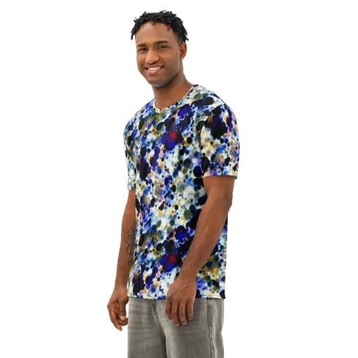Tarbell Haze on a Men's Cotton Crew Neck T-Shirt