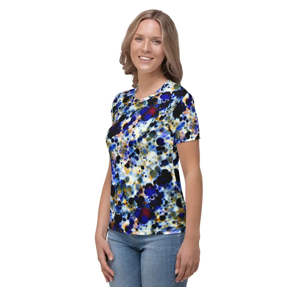 Tarbell Haze on Women's Crew Neck T-Shirt — Left