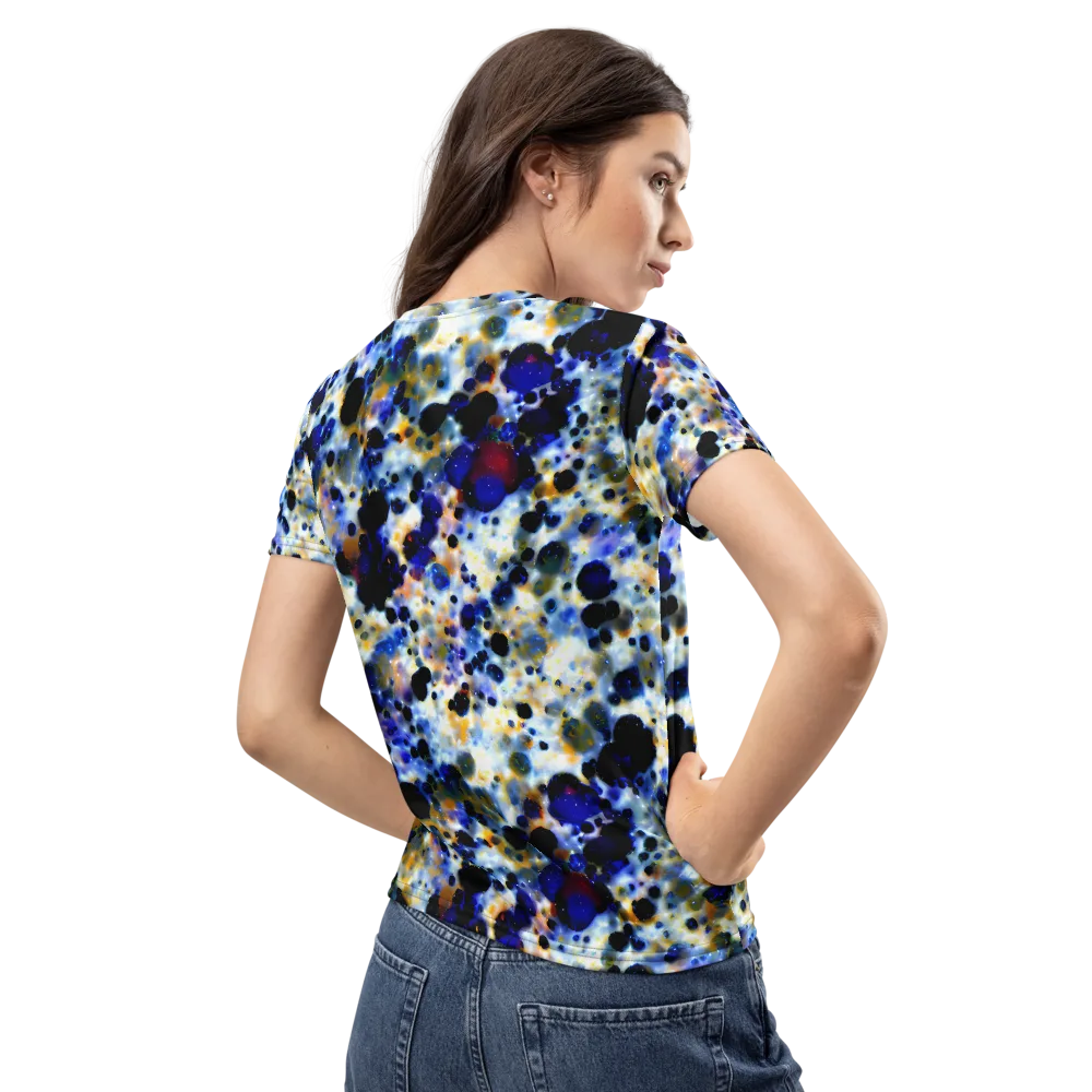 Tarbell Haze on Women's Crew Neck T-Shirt — Back