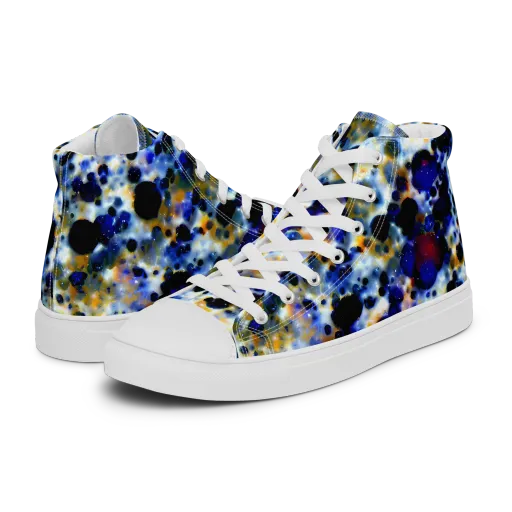 Tarbell Haze on a Women's High Top Canvas Shoes